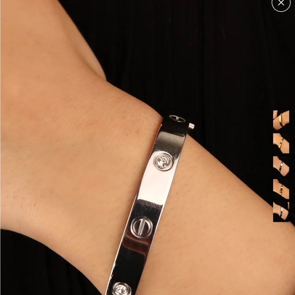 Silver Bangle Bracelet